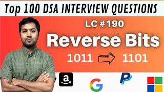LC 190 Reverse Bits Daily DSA interview problem practice