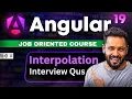 Angular 19 Tutorial in Hindi Interpolation