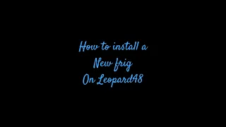 New salon refrigerator on our Leopard48. 👌