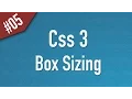 Learn Css3 in Arabic - Box Sizing