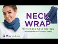 Microwavable Heating Pad for Neck and Shoulders - For Hot and Cold Therapy
