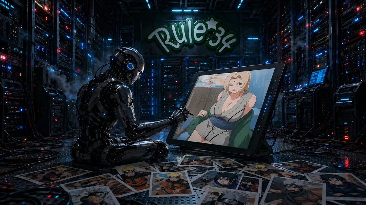 ¿Cómo Funcionan las Imágenes IA? El Caso de Rule 34