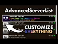 Make your Minecraft Server Stand Out With AdvancedServerList