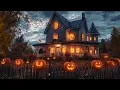 Download Lagu Halloween Spooky House Ambience with Rustling Leaves, Glowing Pumpkins \u0026 Spooky Night Sounds 🎃👻
