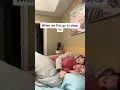 Download Lagu When we first go to sleep cuddling vs The middle of the night #shorts