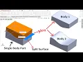 Solidworks Split Feature Converting simple body part into multibody part
