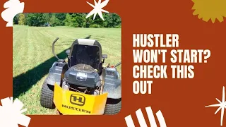 Hustler Will Not Start