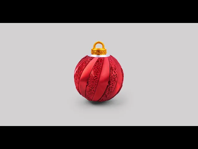 Foldable Christmas ornament - Diagonal video thumbnail