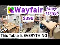 MUST SEE FIRST EVER WAYFAIR STORE NEW FINDS Tables Chairs