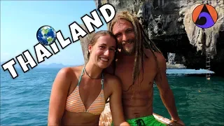 Deep Water Solo Climbing Railay Krabi – Full Moon Party  Koh Phangan[Thailand]