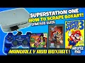 How To Get All Artwork In Console Mode For SuperStation One GamesDB Manual Guide