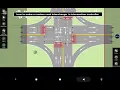 How to make a custom road interchange in intersection controller