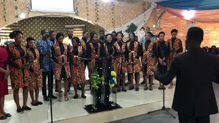 before jehovahs awful throne by de classic chorale 