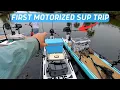 Successful First Trip On My Newly Motorized L2Fish Paddleboard SUP