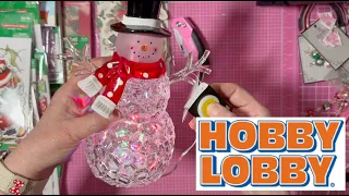 Hobby Lobby Haul - Fabric and Christmas