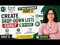 Excel Drop-Down Lists The Ultimate Time Saver