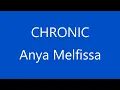 Download Lagu 【Original Song中文字幕】「CHRONIC」【Anya Melfissa】