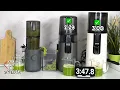 Hurom H310A vs H70-FT vs H400: Which Easy Press juicer makes the best celery juice?