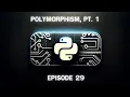 OOP in Python Polymorphism Pt 1 ep 29