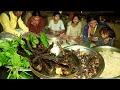 Lagu dharme brother's family cook  buff mix nettle curry and enjoying with rice || rural Nepal ||