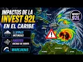 Impacts of Invest 92L in the Caribbean Heavy Rains Tropical Cyclone Lala to Become a Hurric
