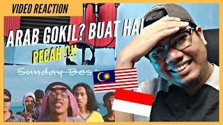 Download SUNDAY BEST ARAB GOKIL NGAWUR | 3way Asiska (cover) | MALAYSIA REACTION MP3