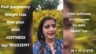 weight loss journey of actresses shalu kurian with jofitness post pregnency weight loss