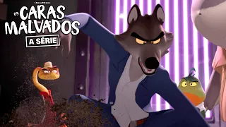 Desta vez, os Caras Malvados estão FUGINDO! | OS CARAS MALVADOS: A SÉRIE | Netflix