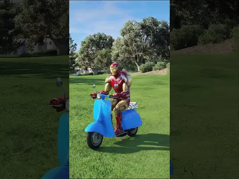 Little kid and Iron-Man Saved Girlfriend ❤️ #shorts #ytshorts