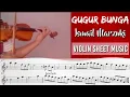 Download Lagu Free Sheet || Gugur Bunga - Ismail Marzuki || Violin sheet music