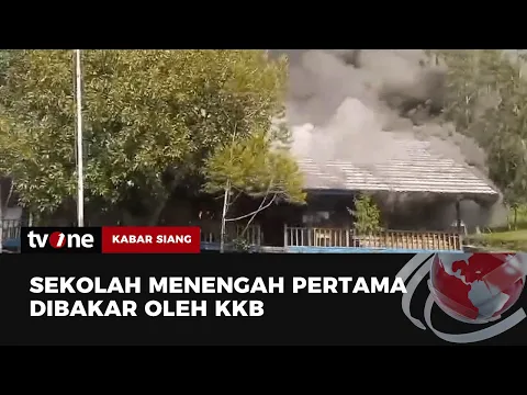 Kembali Berulah, KKB Bakar Sekolah di Pegunungan Bintang Papua