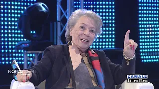 Ornella Mariani picchia come un fabbro in diretta TV a Canale Italia