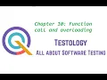 Chapter 10 Java Function definition and call And Overloading