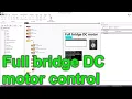 15 - Full bridge DC motor control E-blocks 3 and Flowcode V11