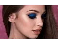 Navy Blue Smokey Eye Makeup Tutorial