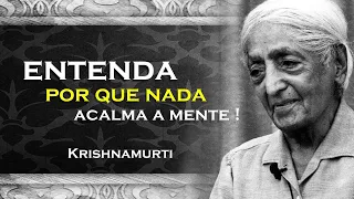 NADA PODE TE AJUDAR A AQUIETAR A MENTE ENTENDA , KRISHNAMURTI DUBLADO