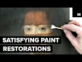 Download Lagu Watch As This Guy Breaths New Life Into These Old Damaged Paintings