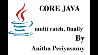 Exception Handling part 2 - Java Programming