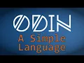 Basics of Odin - A Fast Simple Programming Language