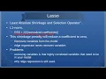 Overview of Lasso Regression
