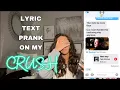 Download Lagu Lyric Text PRANK on my CRUSH (HE ASKED ME OUT?!?)