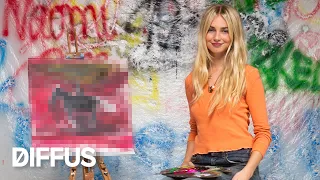 claire rosinkranz paints her my lover album cover diffus