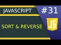 Sort and Reverse method - JavaScript tutorial for Beginners