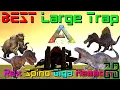 The BEST Large Dino Trap - Rex Giga Spino MORE ARK Survival Evolved