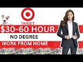 NEW Target IS HIRING Get Paid 60 Per Hour Work From Home Jobs 2024