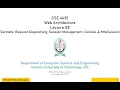 Servlets Request Dispatching and Session Management via Cookies HttpSession CSE 4635 Lecture 8