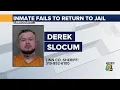 Linn County inmate fails to return to correctional center as ordered