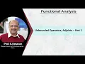 4 5 - Unbounded Operators Adjoints