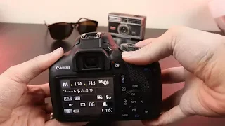Canon T7 (1500D) Tutorial - Beginner’s User Guide to Buttons \u0026 Menus