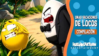 ¿Quién dijo que las vacaciones eran para descansar? 😂| Huevocartoon